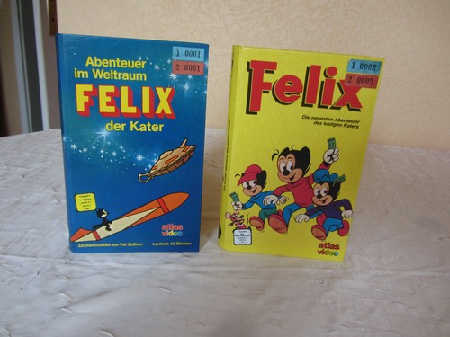 Felix der kater - 2x, vhs