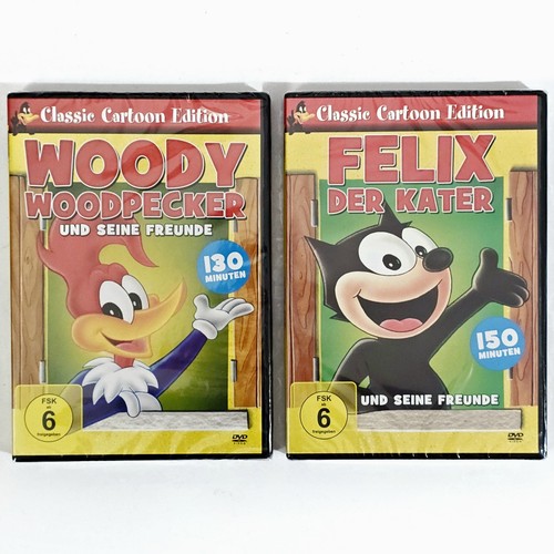 Dvd classic cartoon woody - 2x,